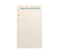 Planificador de recambio de papel organizador