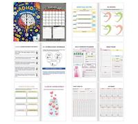 Planificador De Tareas Diarias - Agenda Diaria 2026 Organizador Personal,Cuaderno De Planificación De Comidas Multifunción Para Organizar Oficina En Casa Limpieza Salud Fiestas Hábitos Cumpleaños