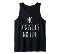 Planificador de transporte, almacén y cadena de suministro para amantes de la logística Camiseta sin Mangas