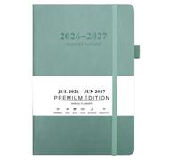 Planificador diario 2026-2027 con 384 páginas de PU académico 12 meses desde julio de 2026 a junio de 2027 para cuaderno diario de programación diaria