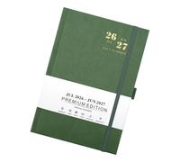 Planificador diario 2026-2027 Cuaderno académico diario de PU 12 meses desde julio de 2026 a junio de 2027 para calendario anual de planificación diaria