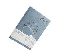 Planificador diario 2026 con 200 hojas, diario diario de fechado, cuaderno planificador académico 2026 para programación, Simple de 8, 14x5, 7 pulgadas
