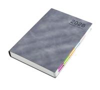 Planificador diario 2026 con cuaderno académico de blanda de 360 páginas para notas de reuniones de negocios y planificación diaria de polipiel anual
