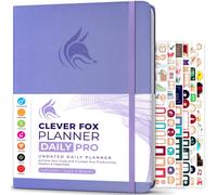 Planificador diario Clever Fox PRO: planificador diario tama o A4 de 8,5 x 11 pulgadas