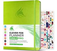 Planificador diario Clever Fox PRO: planificador diario tama o A4 de 8,5 x 11 pulgadas