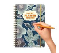 Planificador Diario De 5 Años - Mensual 2026-2030 Encuadernada en Espiral, Diseño Organizado | Herramienta De Planificación Organizadora De Gestión Del Tiempo, Productividad Profesional Académi