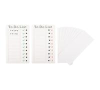 Planificador Diario de Tareas en Blanco ABS Adultos | Lista de Cosas por Hacer, Organización de Estudio y Hogar, Recordatorio de Tareas, Uso en Casa