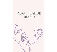 Planificador Diario en Español 2025: Agenda minimalista con prioridades, horarios, bloques de mañana-tarde-noche, rutinas de ejercicios y espacio para notas