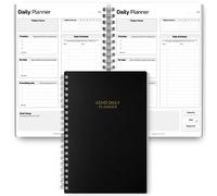 Planificador diario para adultos neurodivergentes con TDAH - Planificador diario de productividad y gestión de tareas para mantenerse organizado y enfocado - A5