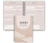 Planificador diario para adultos neurodivergentes para TDAH - Planificador diario de productividad y gestión de tareas para mantenerse organizado y enfocado - A5 Lux