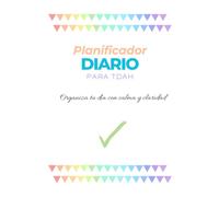 PLANIFICADOR DIARIO PARA TDAH: Organiza tu día con calma y claridad (Edición Blanco y Negro)