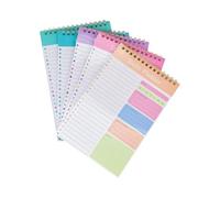 Planificador diario profesional Bloc de notas con encuadernación de doble bobina, 30 hojas para tareas de programación diaria, cuaderno planificador de gestión de citas y notas