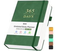 Planificador diario sin fecha con lista de tareas, planificador de 365 días, agenda para hombres, planificador por hora para establecer objetivos, planificador de productividad con calendario, 8.3 x