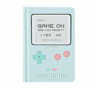 Planificador diario sin fecha, tamaño A6, tamaño A6, mini cuaderno grueso, bolsillo, agenda escolar, una página por día, diario de vida del juego, bloc de notas, regalos