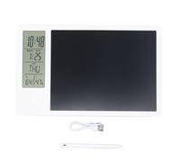 Planificador Digital Electrónico Calendario de Tableta con Pantalla de Hora, Día, Temperatura y Humedad, Calendario Electrónico Multifuncional para Oficina, Estudiante, Trabajo