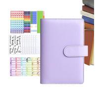 Planificador financiero | Cuaderno semanal 2026 de piel sintética - Cuaderno de presupuesto mensual planificador de dinero - para dinero en efectivo, desafíos financieros, planificación presupuestaria