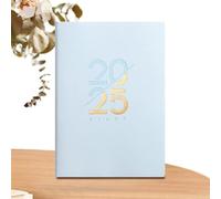 Planificador mensual 2025,2025, planificador académico Habit Tracker cuaderno planificador académico, cuaderno organizador de libros de trabajo A5, cuaderno mensual semanal de seguimiento