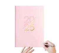 Planificador mensual 2025 | Diario de planificación semanal y mensual para seguir los objetivos | Cuaderno organizador de carpeta A5, cuaderno de seguimiento mensual y semanal, memorial