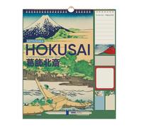 Planificador Mensual 2026 Familiar Hokusai - Calendario 2026 pared