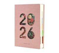 Planificador Mensual - Agenda Portátil 2026 Calada, Organizador de Negocios Profesional, Cuaderno de Calendario Académico, Diario de Gestión del Tiempo | para Escuela Maestro Estudiante