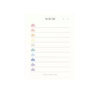 Planificador mensual, bloc de notas diario, agenda semanal, papel de notas, bloc de notas para estudiantes, 50 hojas