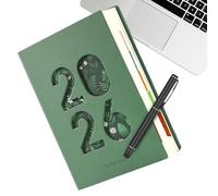 Planificador Mensual Para El Año 2026 | Cuaderno A5 De Cuero PU De 365 Días,Agenda Semanal y Mensual 2026 | Para Planificar Citas, Oficina, Aula, Universidad, Viajes, Estudiante y Profesor