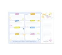 Planificador menu semanal pedrita parker - weekly planner a4 en españ