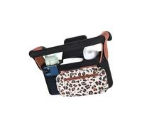 Planificador para cochecitos, incluyendo transportadores de bebidas calientes, contenedor de limpieza húmeda de liberación rápida y bolsa de almacenamiento de múltiples compartimentos