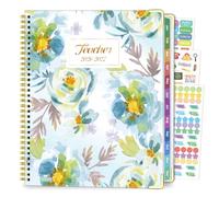 Planificador para profesores 2026-2027, julio 2026 a junio 2027, año académico, 8.5 x 11 pulgadas, planificador de lecciones para profesores con pestañas coloridas, calendario para profesores para