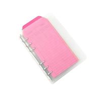 Planificador presupuestario con sobres de efectivo, portátil, con 12 sobres de colores, formato A6 de 6 anillas, carpeta de presupuesto para dinero, para oficina, hogar, escuela, matrícula y finanzas