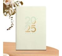 Planificador semanal 2025, planificador mensual 2025 - Cuaderno de planificación académica Habit Tracker A5, cuaderno organizador de libros de trabajo mensual, semanal, seguimiento y planificación, 20