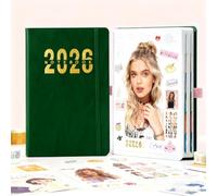 Planificador Semanal 2026,Tapa Impermeable y Papel de Alta Resistencia | Planificador Mensual y Diario 2026 con Cuaderno - Para Hogar Escuela Universidad Oficina Citas y Regalo para Mujeres Hombres Es