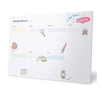 Planificador semanal A3 El Principito - Weekly planner : Planner Sin Fecha - Organizador semanal escritorio [54 págs. con Alto Gramaje]