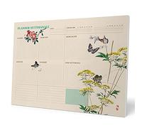 Planificador semanal A3 Japanese - Weekly planner : Planner Sin Fecha en Italiano - Organizador semanal escritorio [54 págs. con Alto Gramaje]