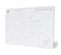 Grupo Erik Bloc planificador semanal A4 Astral - Planificador semanal A4 sin fecha - Calendario sobremesa │ Organizador semanal, Calendario semanal