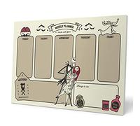 Grupo Erik Bloc planificador semanal Disney Pesadilla antes de navidad, Planificador semanal A4 sin fecha, Calendario sobremesa, Organizador semanal, Calendario semanal, Licencia oficial, BPSA40048