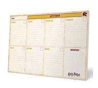 Planificador semanal A4 Harry Potter Gryffindor - Weekly planner : Planner Sin Fecha - Organizador semanal escritorio [54 págs. con Alto Gramaje]