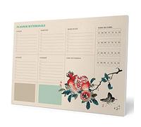 Planificador semanal A4 Japanese - Weekly planner : Planner Sin Fecha en Italiano - Organizador semanal escritorio [54 págs. con Alto Gramaje]