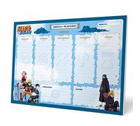 Grupo Erik Bloc planificador semanal Naruto - Planificador semanal A4 sin fecha - Calendario sobremesa │ Organizador semanal - Calendario semanal - Planner semanal - Licencia oficial