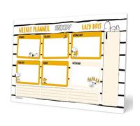 Bloc planificador semanal A4 Snoopy - Organizador semanal - Planificador semanal - Planning escritorio - Material escolar y papeleria Snoopy - Licencia oficial
