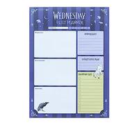 Planificador semanal A5 Miercoles Addams - Weekly planner : Planner Sin Fecha - Organizador semanal escritorio [54 págs. con Alto Gramaje]