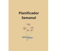 Planificador Semanal, Agenda de Organización Personal para Mejorar tu Productividad y Hábitos Diarios, Agenda Minimalista