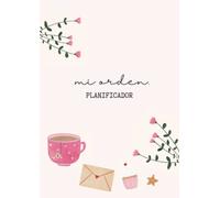 Planificador semanal bonito A4: Organizador atemporal 52 semanas, objetivos mensuales, horario y notas. Planner y agenda semana vista para clase, la oficina o diario.