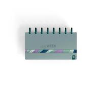 Planificador Semanal & Checklist CARCHIVO - 52 Semanas sin Fecha - Papel Premium FSC Mix - 4 colores - Hecho en España