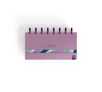 Planificador Semanal & Checklist CARCHIVO - 52 Semanas sin Fecha - Papel Premium FSC Mix - 4 colores - Hecho en España