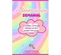 Planificador Semanal Compacto - Organízate y Respira | Agenda A5 para Mujeres con Mucho por Hacer.: por @emprendesiendomami