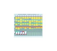 Planificador Semanal Nobo Plateado Aluminio