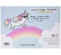 Planificador semanal Pedrita Parker A4, Foficornio - Weekly planner en Español Sin Fecha: Organizador semanal [52 hojas de Alto Gramaje]