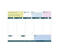 Planificador semanal Pedrita Parker A4 - Weekly planner en Español Sin Fecha: Organizador semanal para mejorar tu Productividad [52 hojas de Alto Gramaje]