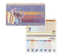 CERDÁ Planificador semanal Life's Little Moments Stitch, pequeño de espiral, Licencia oficial Azul